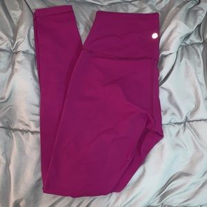 Lululemon Wunder Under High Rise Leggings